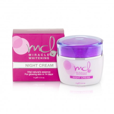 MCL Miracle Whitening Night Cream